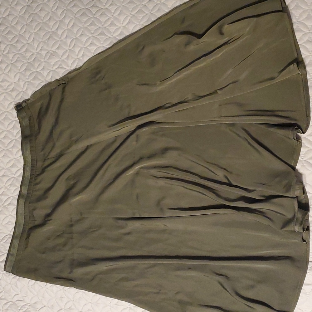 Olive Slip skirt